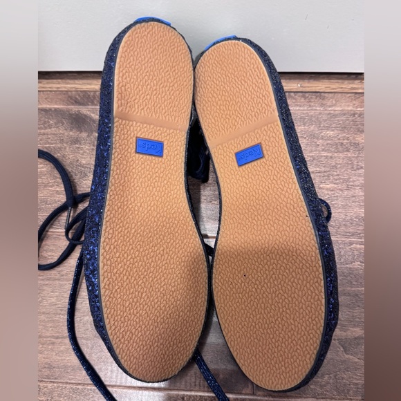 Blue Glitter Keds for Kate Spade. Size 8.5. NWOB. - Picture 5 of 6
